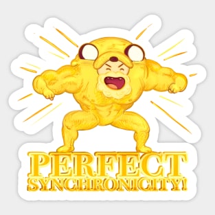 Perfect synchronicity Sticker